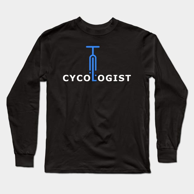 Road Bike Cycologist Long Sleeve T-Shirt by TriHarder12